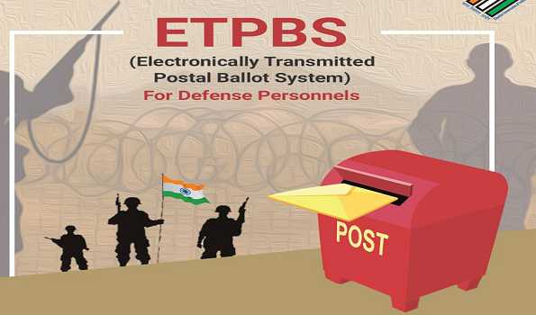 इलेक्ट्रॉनिक रूप से प्रेषित पोस्टल बैलट सिस्टम (ETPBS)